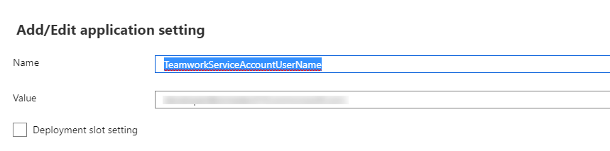 Service Account